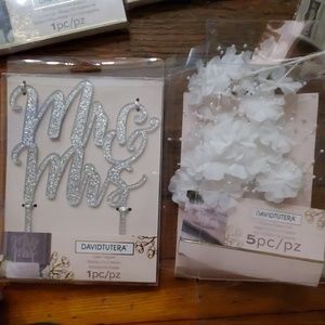 bride & groom to be decorations